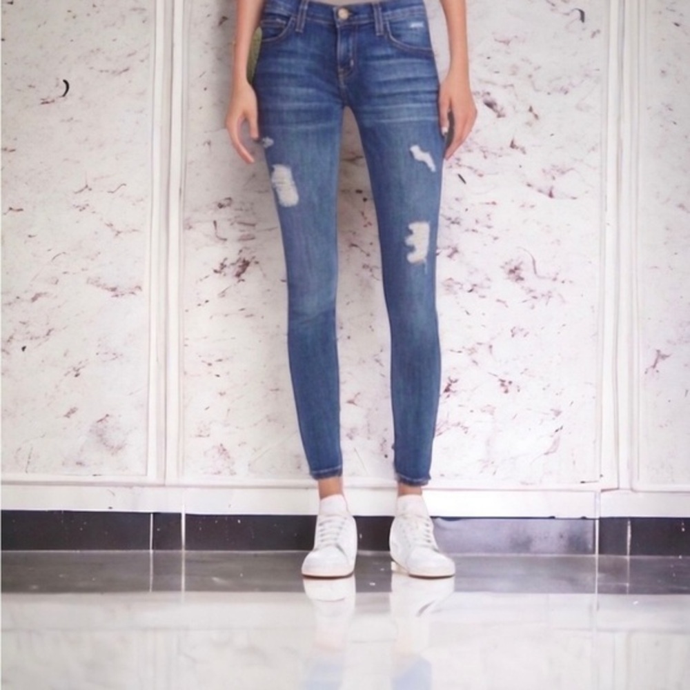 EUC Current/Elliott High Waist Stiletto Jean